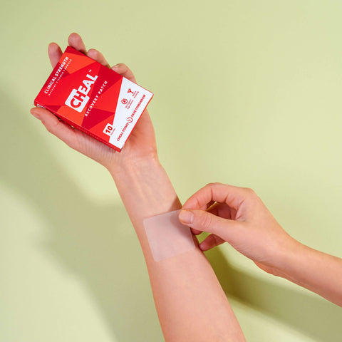 Hangover Patch in use