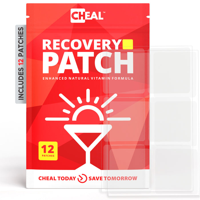 CHEAL Recovery Patch Savings Pack pouch, 12 patches