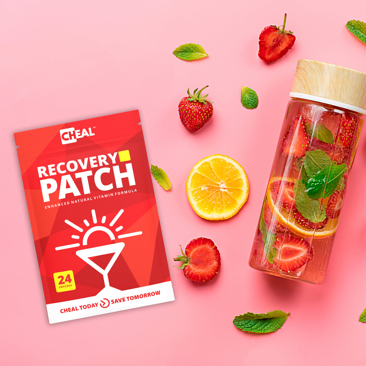 Recovery Patch Hangover Recovery Patches - Wake up feeling fresh after night out – Cheal