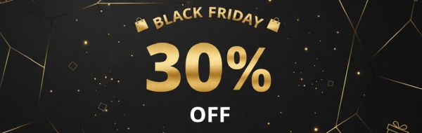 Black Friday deal 30% off