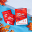 CHEAL hangover recovery patches, 25-pack box and two wrapped patches among autumn leaves