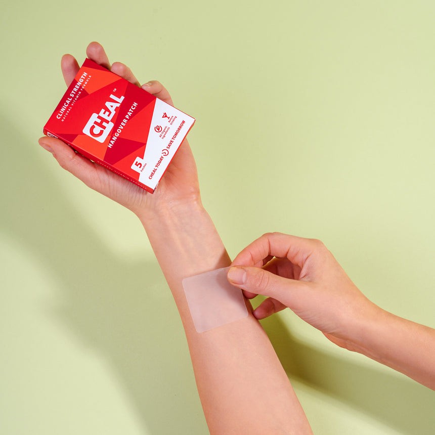 Hangover Prevention Patches | CHEAL | Wake Up Feeling Fresh – Cheal